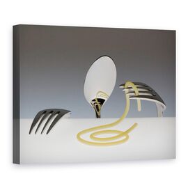 Tablou Canvas - Si Acum? Mananci? - - Roveli