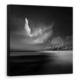 Tablou Canvas - Vedere La Malul Marii, Marime: 90 x 90 cm - - Roveli