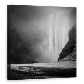 Tablou Canvas - Cascada, Marime: 90 x 90 cm - - Roveli