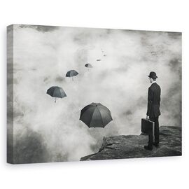 Tablou Canvas - Drum Pustiu, Marime: 60 x 90 cm - - Roveli