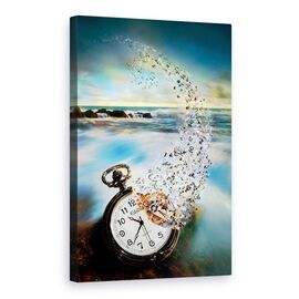 Tablou Canvas - Timp Pierdut, Marime: 60 x 90 cm - - Roveli