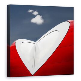 Tablou Canvas - Inima Ratacitoare, Marime: 90 x 90 cm - - Roveli