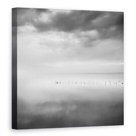 Tablou Canvas - Saizeci De Nuante De Gri, Marime: 90 x 90 cm - - Roveli