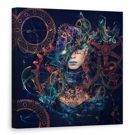 Tablou Canvas - Reincarnare, Marime: 90 x 90 cm - - Roveli