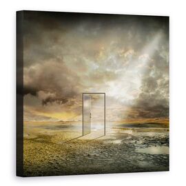 Tablou Canvas - In Spatele Realitatii, Marime: 90 x 90 cm - - Roveli