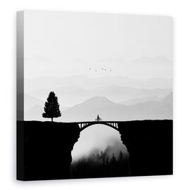 Tablou Canvas - Vacanta De Vis, Marime: 90 x 90 cm - - Roveli