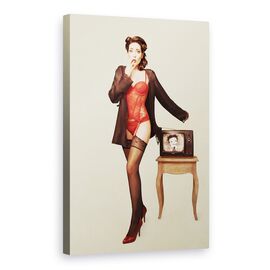 Tablou Canvas - Fata Frumoasa - - Roveli