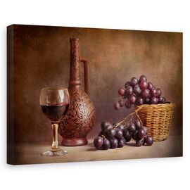 Tablou Canvas - Struguri, Marime: 60 x 90 cm - - Roveli