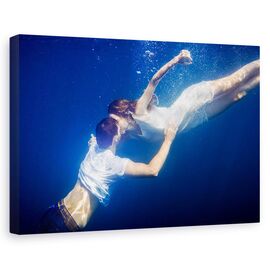 Tablou Canvas - Sarut, Marime: 60 x 90 cm - - Roveli