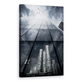 Tablou Canvas - Reflectii Urbane - - Roveli