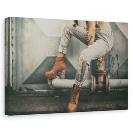 Tablou Canvas - Cui ii Pasa, Marime: 60 x 90 cm - - Roveli