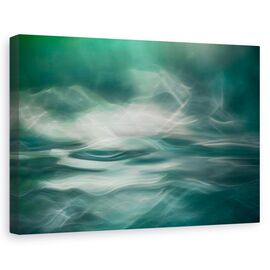 Tablou Canvas - Lumini Nordice De Iarna, Marime: 60 x 90 cm - - Roveli
