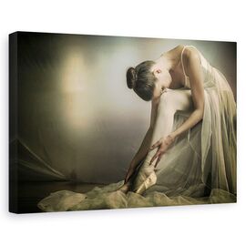 Tablou Canvas - Pregatirea Pentru Dans, Marime: 60 x 90 cm - - Roveli