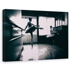 Tablou Canvas - Balerina, Marime: 60 x 90 cm - - Roveli