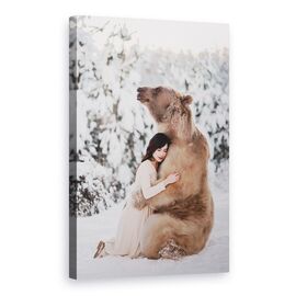 Tablou Canvas - Femeie, Marime: 60 x 90 cm - - Roveli