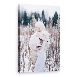 Tablou Canvas - Vulpe De Zapada, Marime: 60 x 90 cm - - Roveli