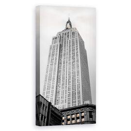 Tablou Canvas - City, New York, Cladire, Empire State Building, Marime: 50 x 100 cm - - Roveli