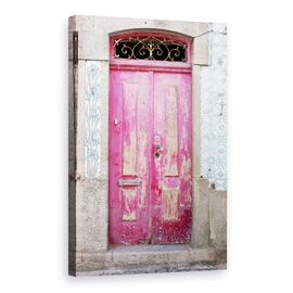 Tablou Canvas - Usa Portugheza, Purtata, Violet, Marime: 80 x 120 cm - - Roveli