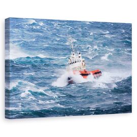 Tablou Canvas - Barca Pilot, Marime: 60 x 90 cm - - Roveli