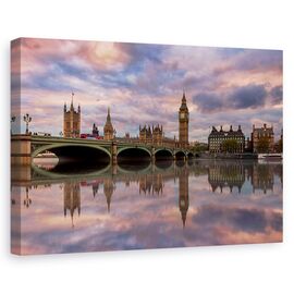 Tablou Canvas - Un Apus Memorabil - - Roveli