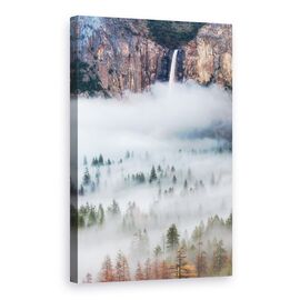 Tablou Canvas - Ceata De Toamna, Marime: 60 x 90 cm - - Roveli