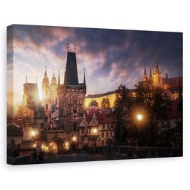 Tablou Canvas - Soarele In Praga - - Roveli