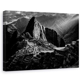 Tablou Canvas - Orasul Pierdut Al Incasilor, Marime: 60 x 90 cm - - Roveli