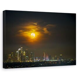 Tablou Canvas - Super Luna - - Roveli