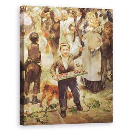 Tablou Canvas - Alfred Roll - 14 Iulie 1880 - - Roveli