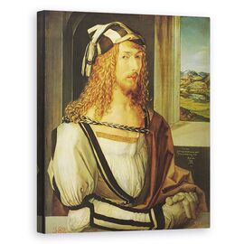Tablou Canvas - Albrecht Durer - Autoportret cu Manusi - - Roveli