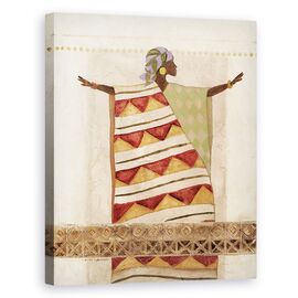 Tablou canvas - Frumusete Africana 1, Marime: 40 x 50 cm - - Roveli