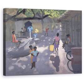 Tablou Canvas - Andrew Macara - Fan Seller, Malindi, Kenya - - Roveli