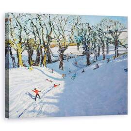 Tablou Canvas - Andrew Macara - Iarna, Rowsley, Derbyshire - - Roveli