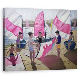 Tablou Canvas - Andrew Macara - Barca cu panze, Royan, Franta - - Roveli
