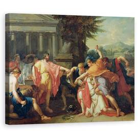 Tablou Canvas - Anne Louis Girodet de Roucy-Trioson - Moartea lui Tatius - - Roveli