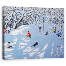Tablou Canvas - Andrew Macara - Craciun, Alnestree Woods, Derby,2017 - - Roveli
