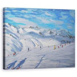 Tablou Canvas - Andrew Macara - Topuri Munte, Tignes - - Roveli