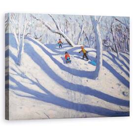 Tablou Canvas - Andrew Macara - Iarna Bramcote Nottingham - - Roveli