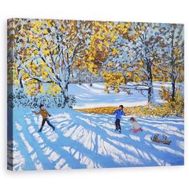 Tablou Canvas - Andrew Macara - Zapada devreme, Alnestree Park. 2017 - - Roveli
