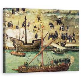 Tablou Canvas - Alonso Sanchez Coello - Portul Sevilla II - - Roveli