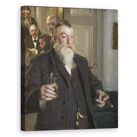 Tablou Canvas - Anders Leonard Zorn - Un toast in Societatea Idun - - Roveli