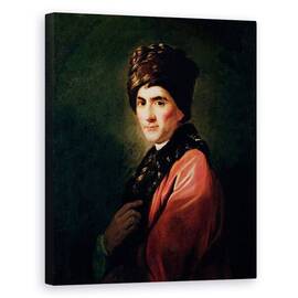 Tablou Canvas - Allan Ramsay - Jean Jacques Rousseau - - Roveli
