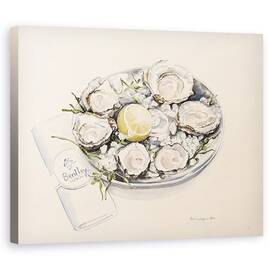 Tablou Canvas - Alison Cooper - O farfurie de stridii - - Roveli