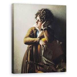 Tablou Canvas - Anne Louis Girodet de Roucy-Trioson - Portret De Romainville-Trioson - - Roveli