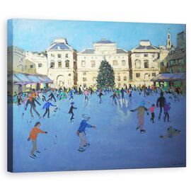 Tablou Canvas - Andrew Macara - Patinatori, Casa Somerset - - Roveli