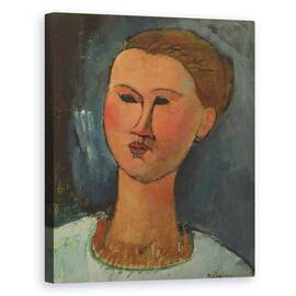 Tablou Canvas - Amedeo Modigliani - seful unei tinere fete - - Roveli