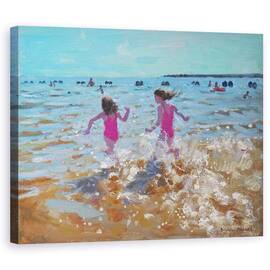 Tablou Canvas - Andrew Macara - Stropi in mare, Clacton. 2014 - - Roveli