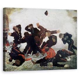 Tablou Canvas - Scoala Franceza - Executarea - - Roveli