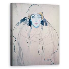 Tablou Canvas - Gustav Klimt - Capul unei femei - - Roveli