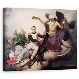 Tablou Canvas - Jean Baptiste Mauzaisse - Napoleon 1769-1821 incoronat de Timp - - Roveli